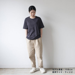 [補貨] yohaku SUVIN GOLD 短袖 T 卹 | 木炭色 | 男女皆宜 3 種尺寸 第7張的照片