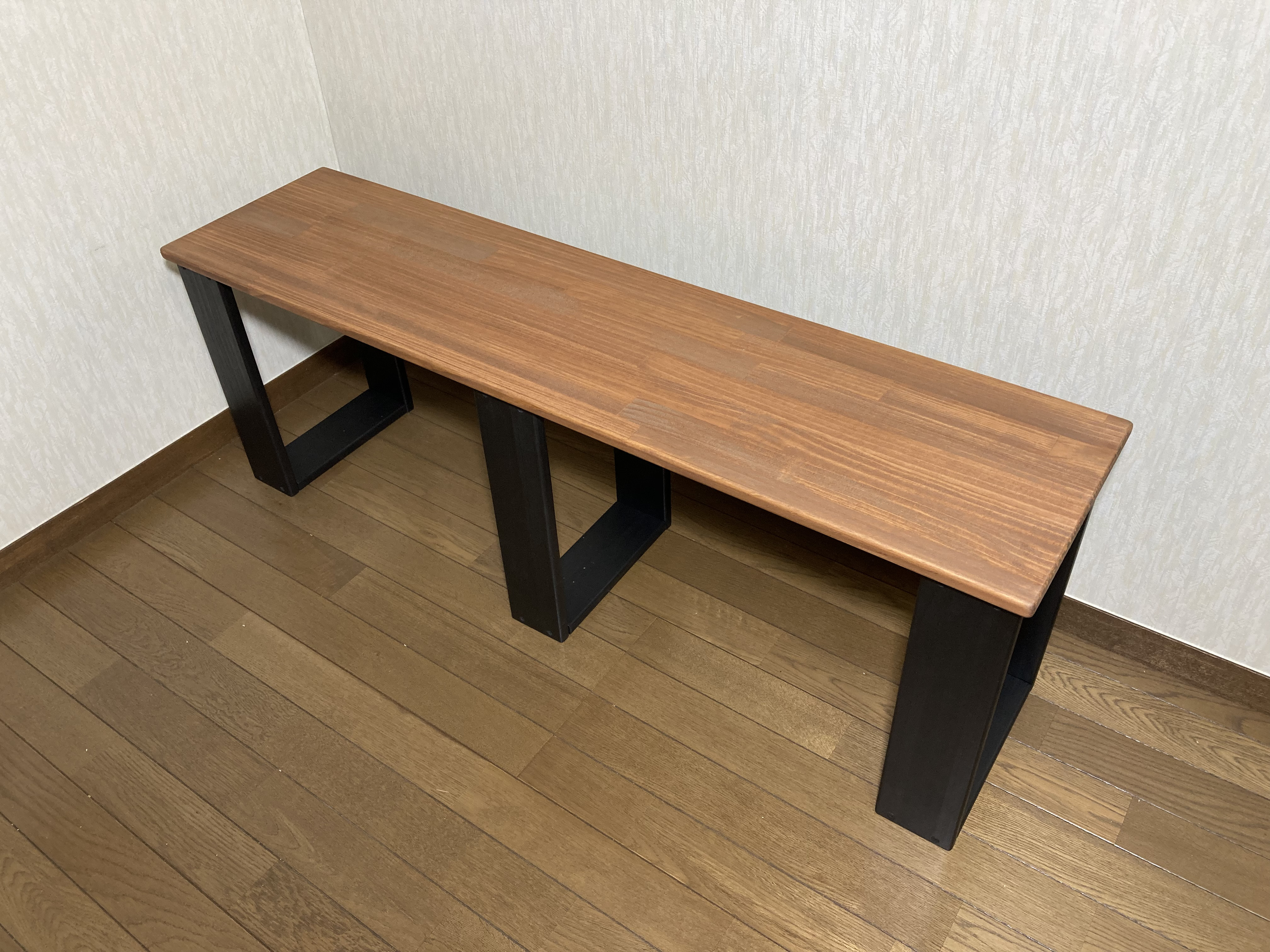 1200×300　北欧風ベンチ　M木材