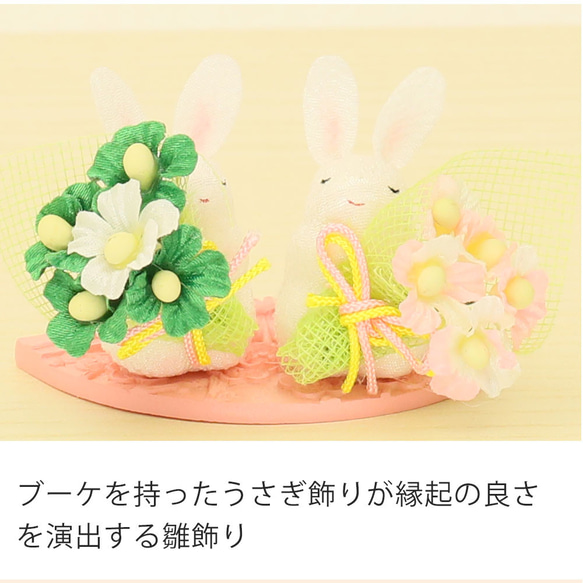 雛人形 ひらり 木目込み 岩槻 親王飾り 4枚目の画像