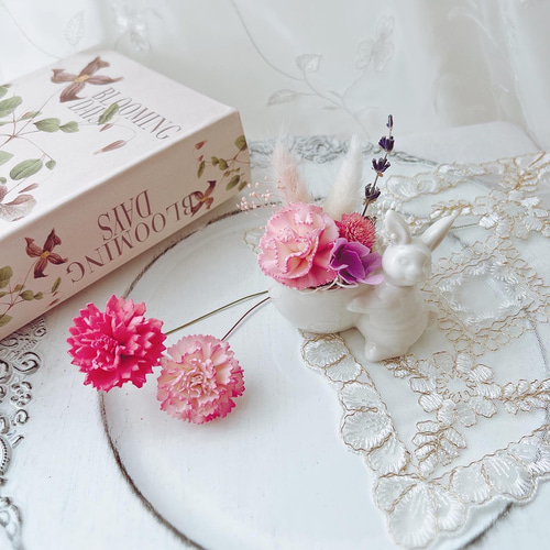 選べるくまさんのフラワーアレンジ ソラフラワー プリザーブドフラワー