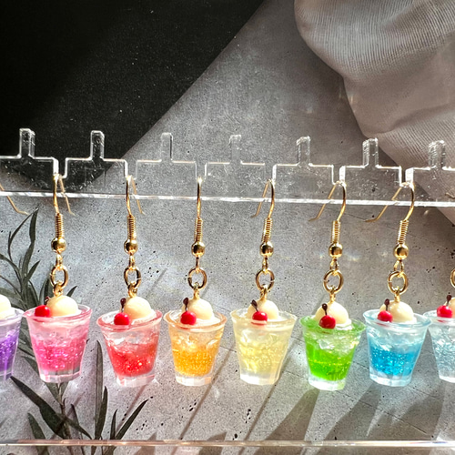 デザートメロン ラウンドレジンヘアゴム デザートメロン ラウンド