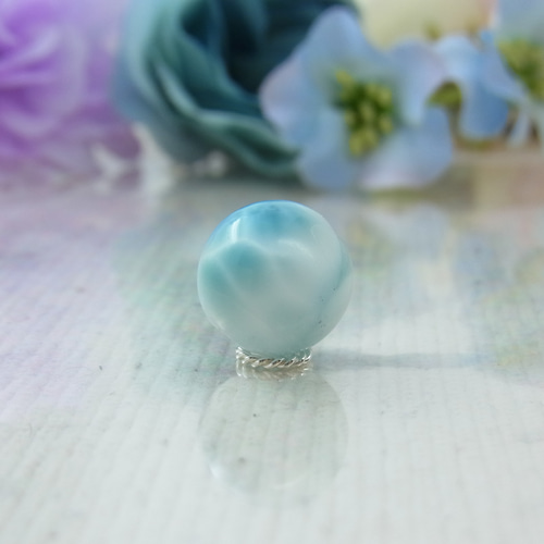 粒売りお得/訳あり】◇大粒ラリマー◇11.6mm ♥美しいひと粒