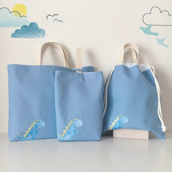 入学準備3点セット（サックスグレー） その他入園グッズ rinama 通販