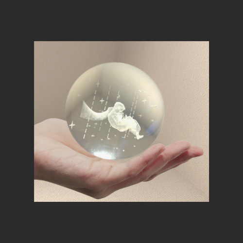 ナイトライト クリスタルドーム（星の王子さま・B） スタンドライト