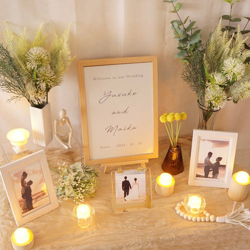 ウェルカムスペースセット＊グリーン ウェルカムボード