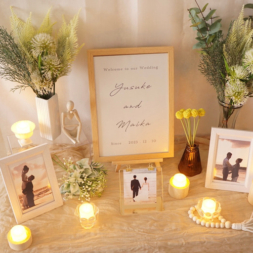 ウェルカムスペースセット＊グリーン ウェルカムボード different