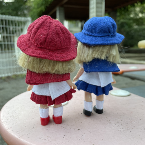 M2318 ミキちゃんマキちゃん ハンドメイド 服 幼稚園 夏物制服