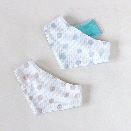 犬 小型犬 クール バンダナ 夏 接触冷感生地 保冷剤付き クールネック