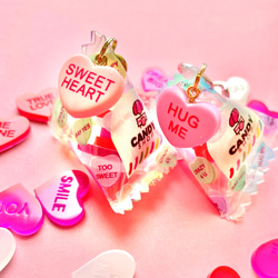 Candy hearts packaged charm 2枚目の画像