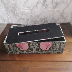 ティッシュボックス　ソフトティッシュボックス　ウィリアムモリス 8枚目の画像