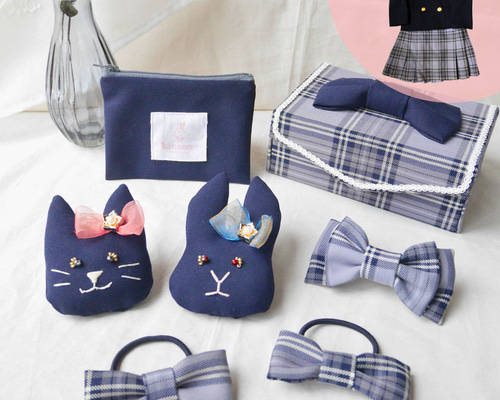 ぬいぐるみ キーホルダー アクセサリー ボックス 制服 リメイク