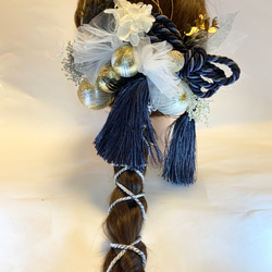 A18 金箔プレゼント　卒業式　ヘアアクセ　卒業式髪飾り　袴　成人式　成人式ヘアアクセ　 1枚目の画像
