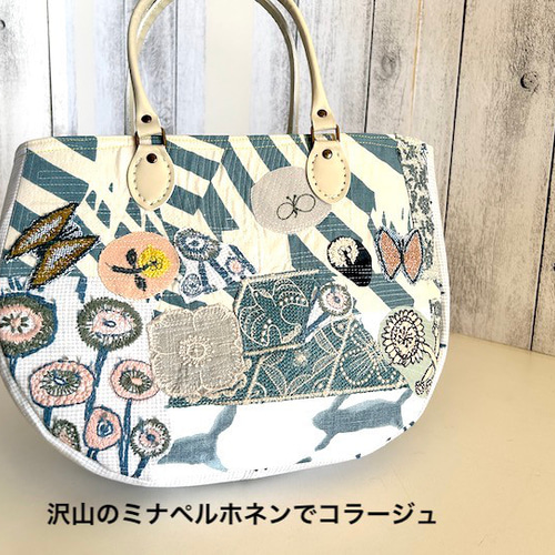 ハンドメイドミニトートバッグ ミナペルホネンpath 【公式通販】
