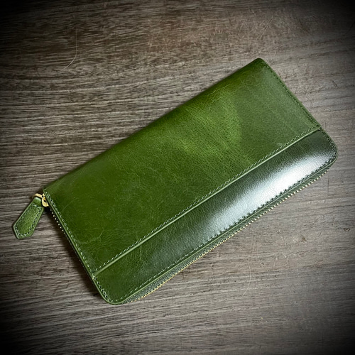 イタリアンレザー 大容量 長財布 メンズ財布 レディス財布 カード15