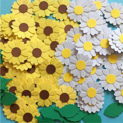 クラフトパンチ お花（7色）大小70枚 その他素材 あち 通販 16203873