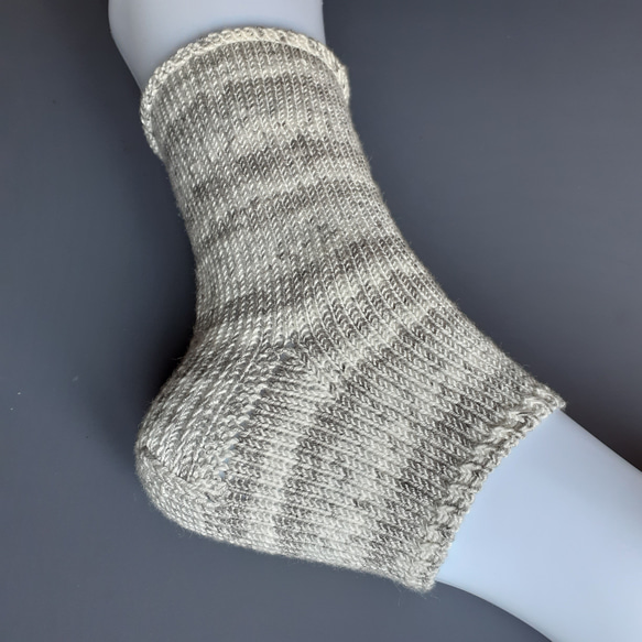 かかとソックス【バンブーソックス糸使用】＊洗濯機OK！ 4枚目の画像