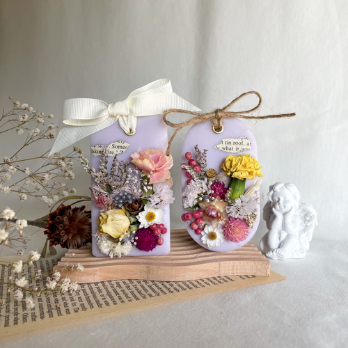 ハーブの女王ラベンダーの香り】 アロマワックスサシェ / ドライ