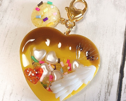 new!プリンパフェ◇ハートシェイカー フェイクスイーツ ホイップデコ