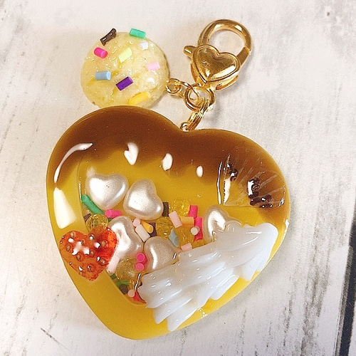 new!プリンパフェ◇ハートシェイカー フェイクスイーツ ホイップデコ