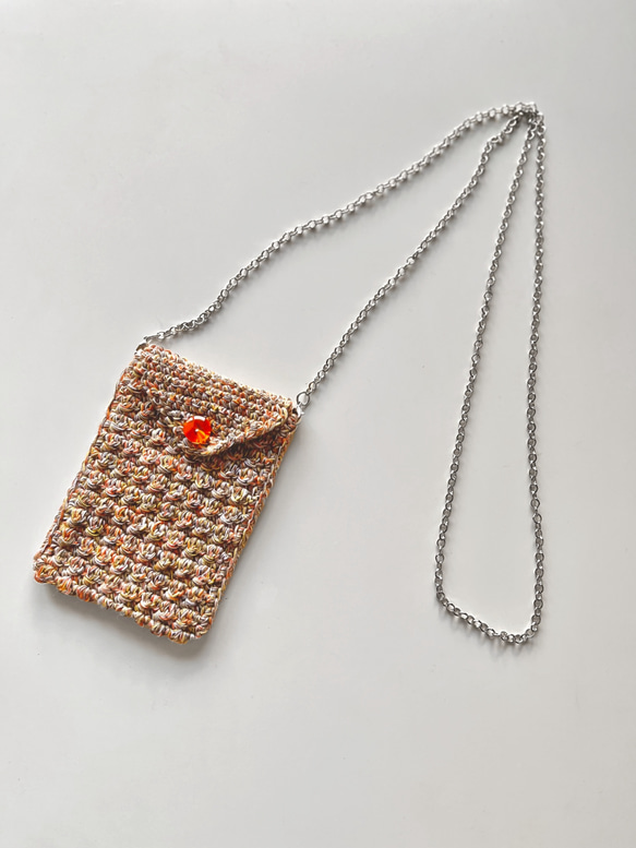 編み図　－スマホとか入れてねー　★かぎ針編みの小さなショルダー★　編み図　レシピ　データ販売 人気・おすすめ｜売れ筋商品・話題商品におすすめ 品質チェック済み 安心配送