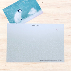 【ペンギンと小鳥さん】インナーチャイルドを癒すポストカード3枚組　 2枚目の画像