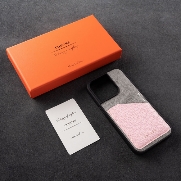 iPhone13ProMax 本革バックカバーケース 15色が選べる＜COPC2＞ 19枚目の画像