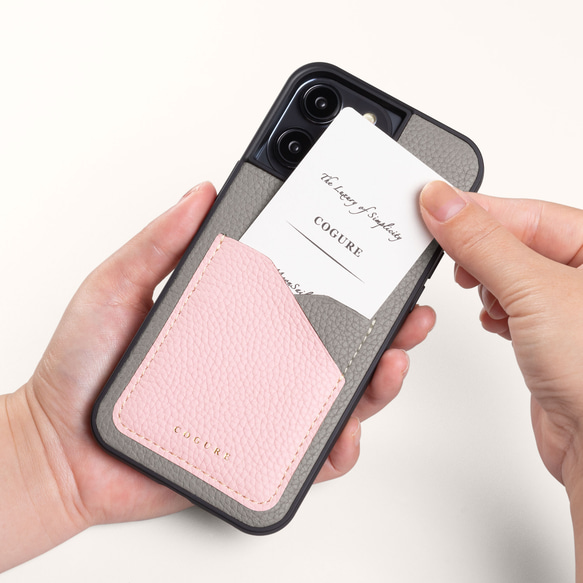 iPhone13ProMax 本革バックカバーケース 15色が選べる＜COPC2＞ 18枚目の画像