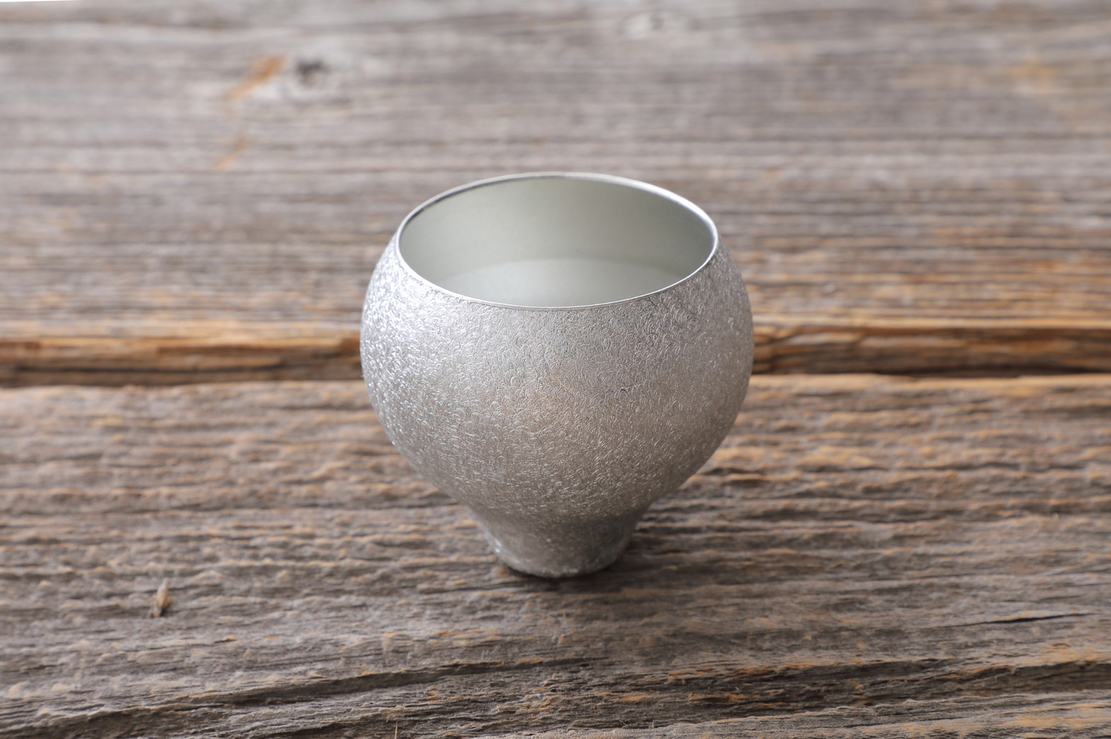 錫　ぐい呑み　michiyo's亀ーＫＡＭＥ－