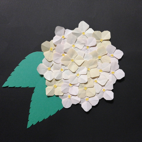 4枚 あじさい 壁飾り イベント 壁面飾り 季節の花 SHOPmako