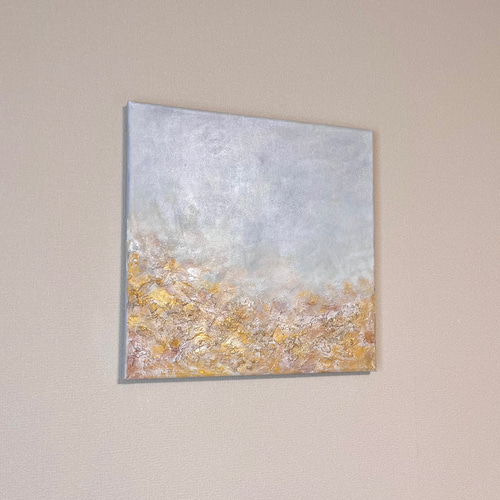 オーダーアート>SHUNKEI(春景) / 抽象画 (S4) /北欧/アート/インテリア