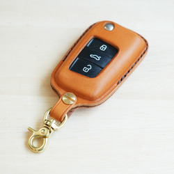 SUZUKI スマートキーケースⅡ 2つボタン用 栃木レザー【名入れ無料