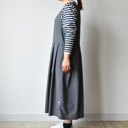 “上品可愛い”ウールトロピカルジャンパースカート 【SOOP103S】 5枚目の画像