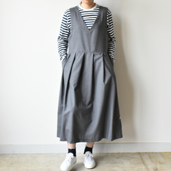 “上品可愛い”ウールトロピカルジャンパースカート 【SOOP103S】 7枚目の画像