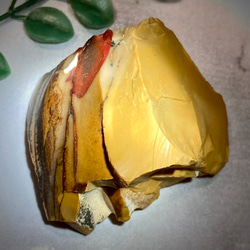 判断力の石✿*:・　ピクチャー ムーアカイト　原石　ラフストーン　モッカイト 3枚目の画像