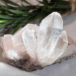 チャネリング✨ ヒマラヤ　マニカラン産　ピンク　水晶 クリスタル　原石 ヒマラヤマニカランピンク水晶クラスター | 原石 | Crystals by Purely