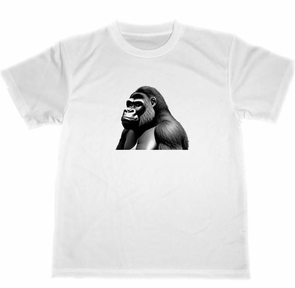 ゴリラ　ドライ　Tシャツ　アニマル　動物　動物園　グッズ 人気・おすすめ｜省スペース設計・旅行向けにおすすめ 公式 プライバシー配送 今だけ特典付き