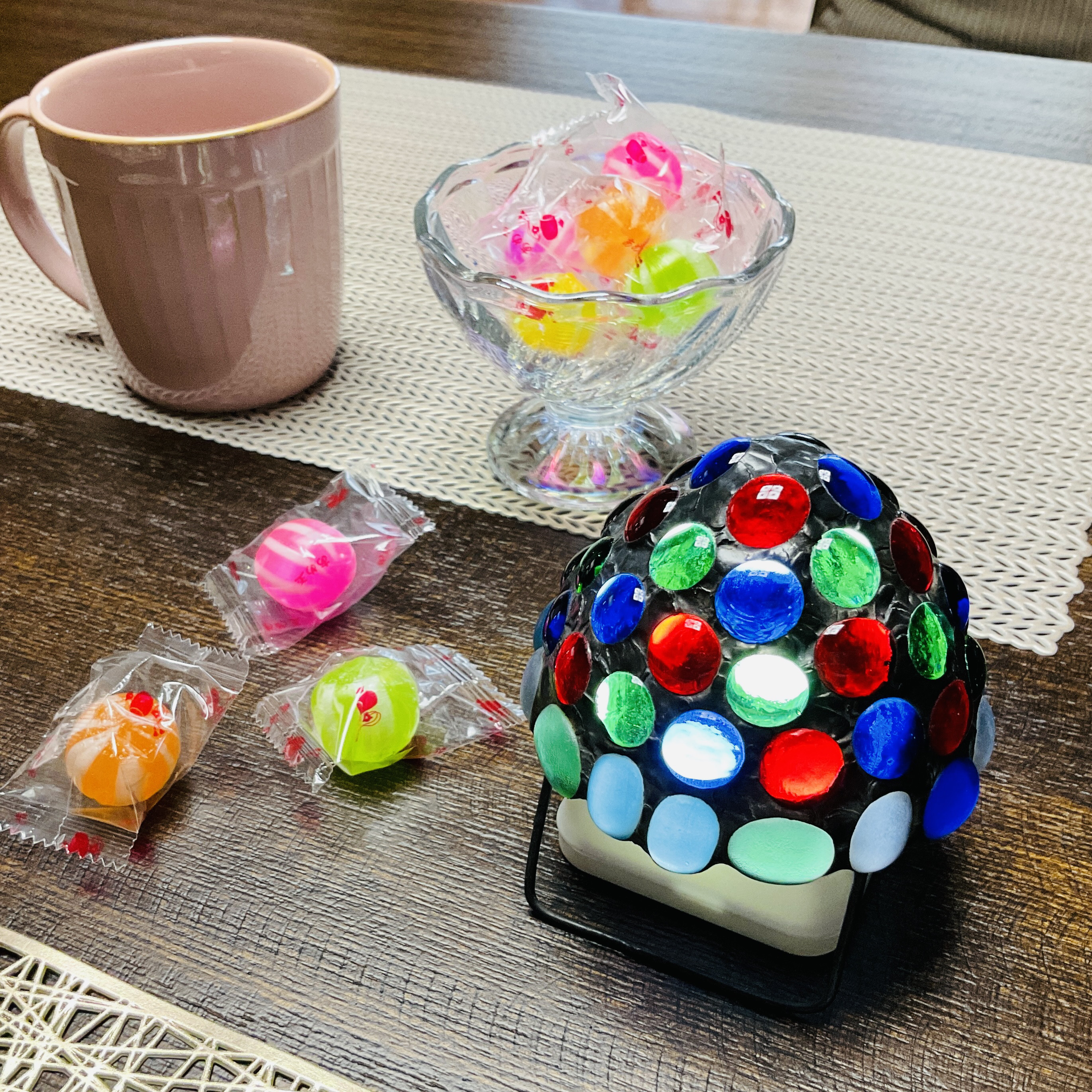 コードレス卓上LEDランプ 〜暮らし彩るステンドグラス101〜