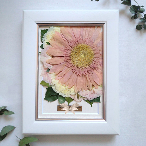 大切な花束を保存する✦ずっと飾っておける押し花額 フォトフレーム