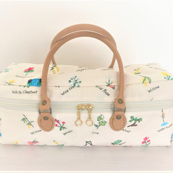 フラワーレメディ（フラワーエッセンス）収納用布ケース_アイボリー