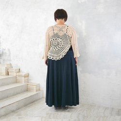 畢業季清倉大拍賣 * 大尺碼 * 四種長度可選 * 已售出超過1500件 [可自由調節裙擺] 舒適 * 海軍藍 第8張的照片