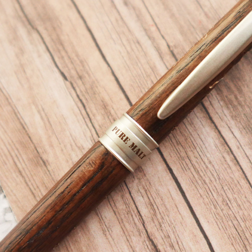 馬選べる☆ピュアモルト シャープペンシル（ダークブラウン）就職祝い  