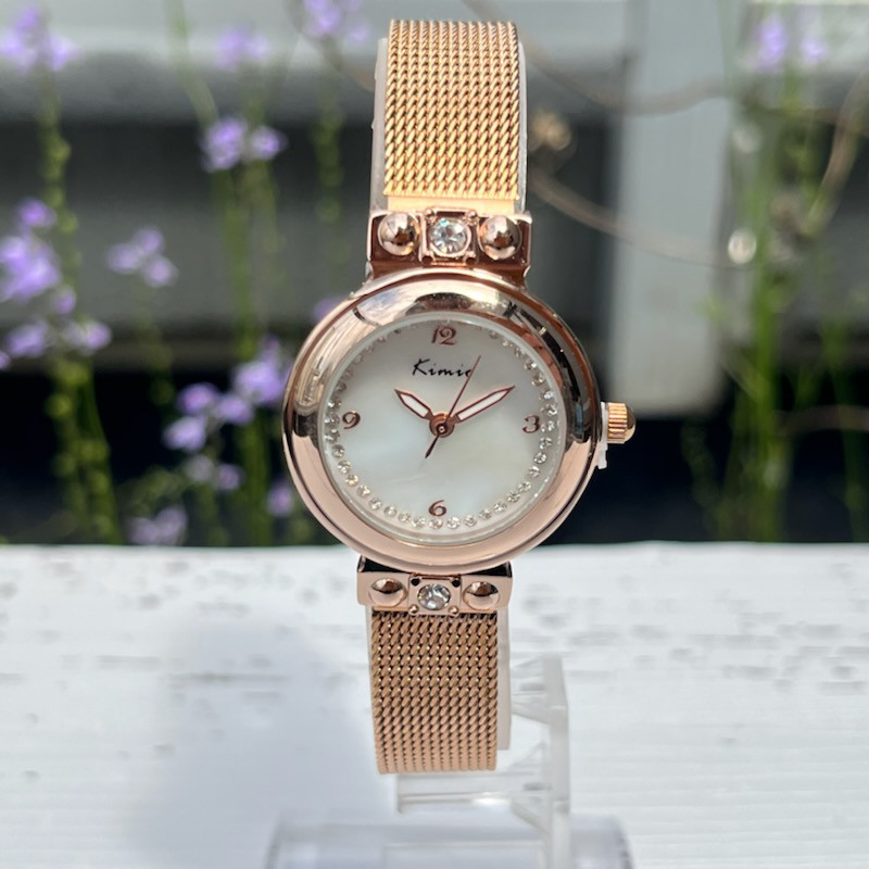 BERING ローズゴールド メッシュベルト 時計 BERING ローズゴールド メッシュベルト 時計（ベーリングの