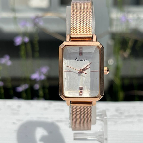 BERING ローズゴールド メッシュベルト 時計 BERING ノベルティ ベーリング メッシュバンド 2本セット 腕時計