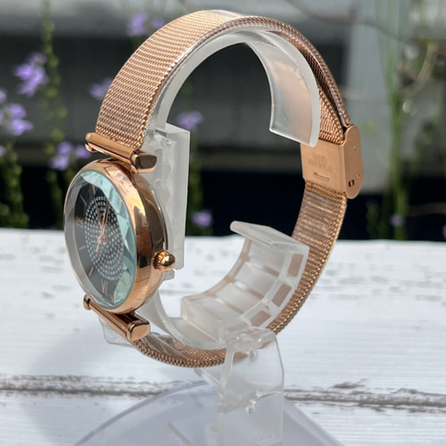 BERING ローズゴールド メッシュベルト 時計 BERING（ベーリング） | BERING Ladies Max Rene Rosegold 15527