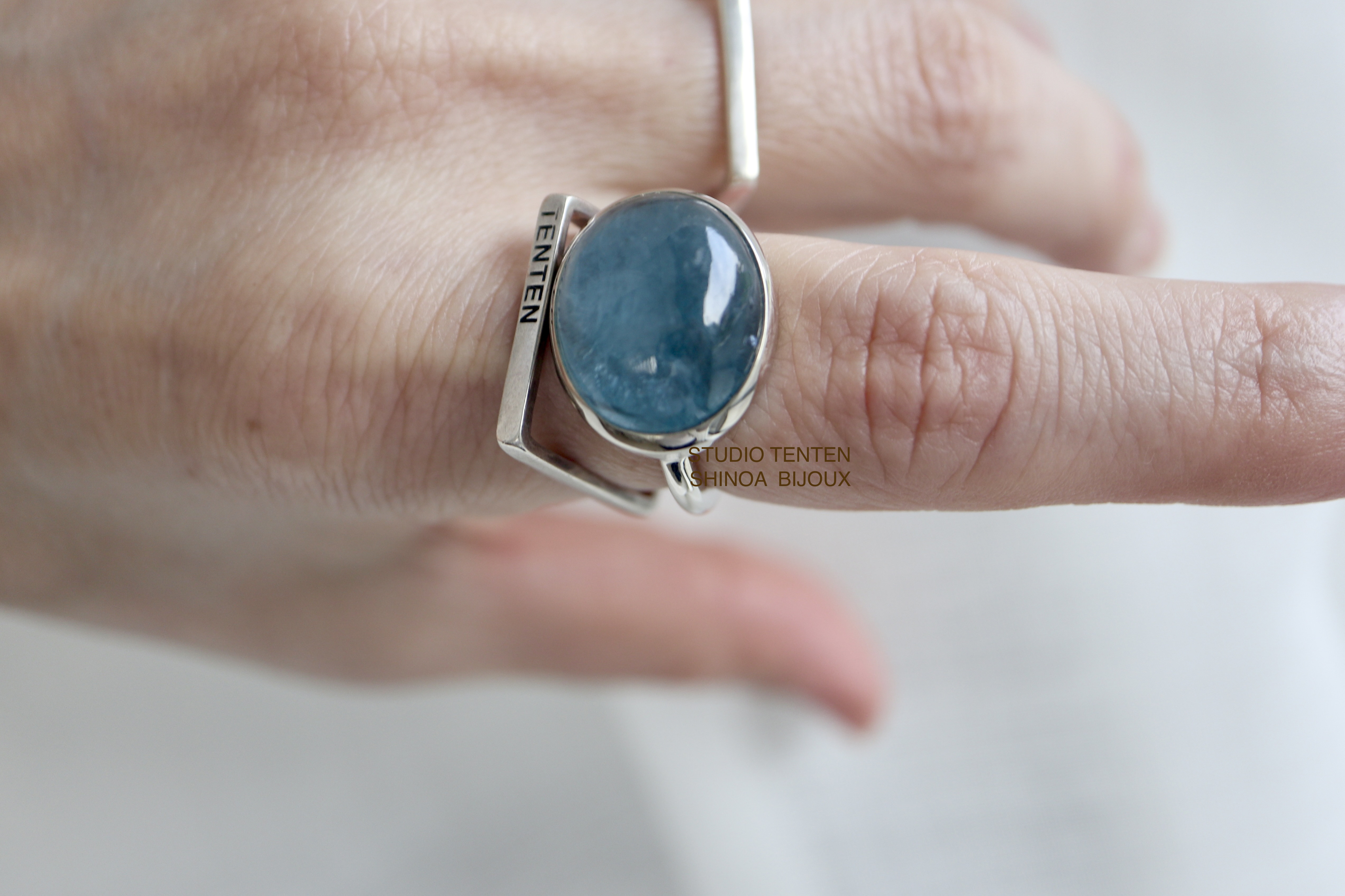 K10WG[人魚のaquamarine]ring