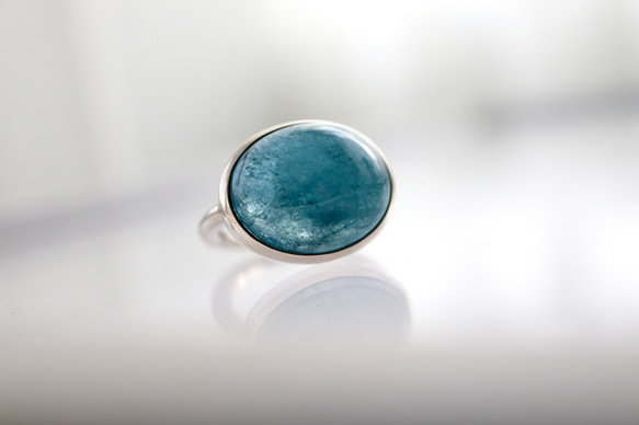 K10WG[人魚のaquamarine]ring 8枚目の画像