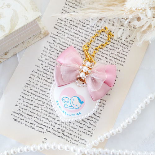 handmade✽マタニティ 蘇ら ロゼットバッグチェーン♥