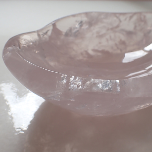 ローズクォーツのお皿 その他インテリア雑貨 Archa crystals 通販