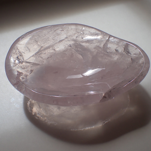 ローズクォーツのお皿 その他インテリア雑貨 Archa crystals