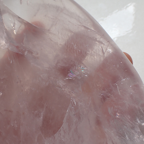 ローズクォーツのお皿 その他インテリア雑貨 Archa crystals